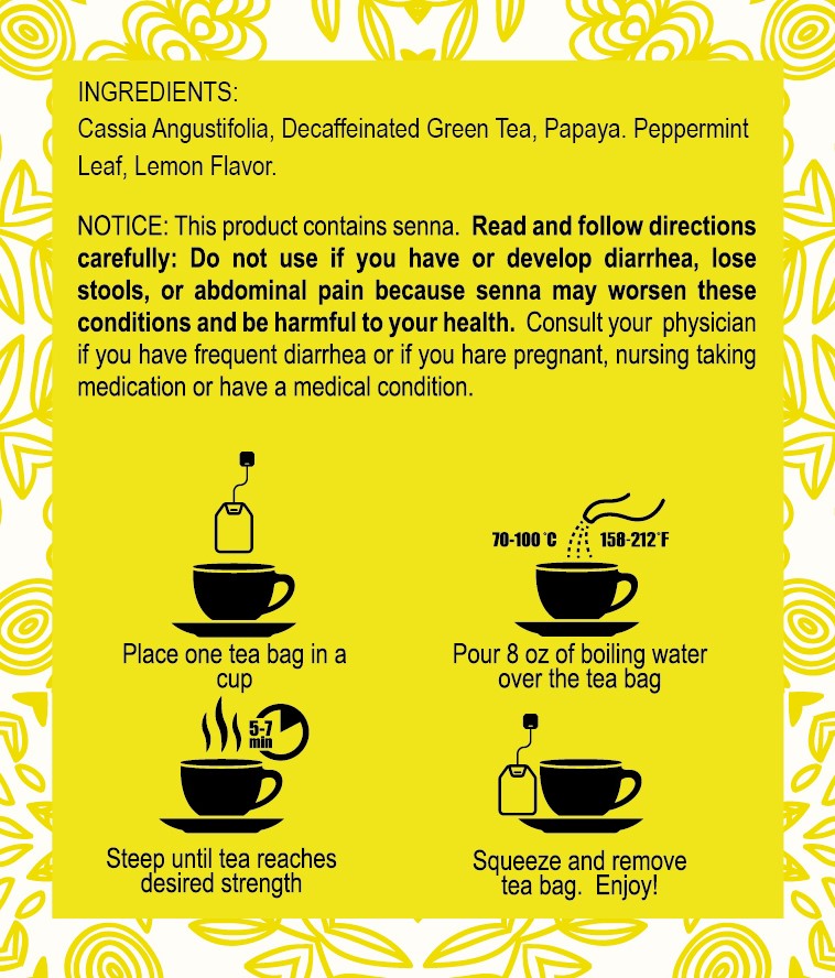 Dieter&#39;s Green Tea Lemon Flavor