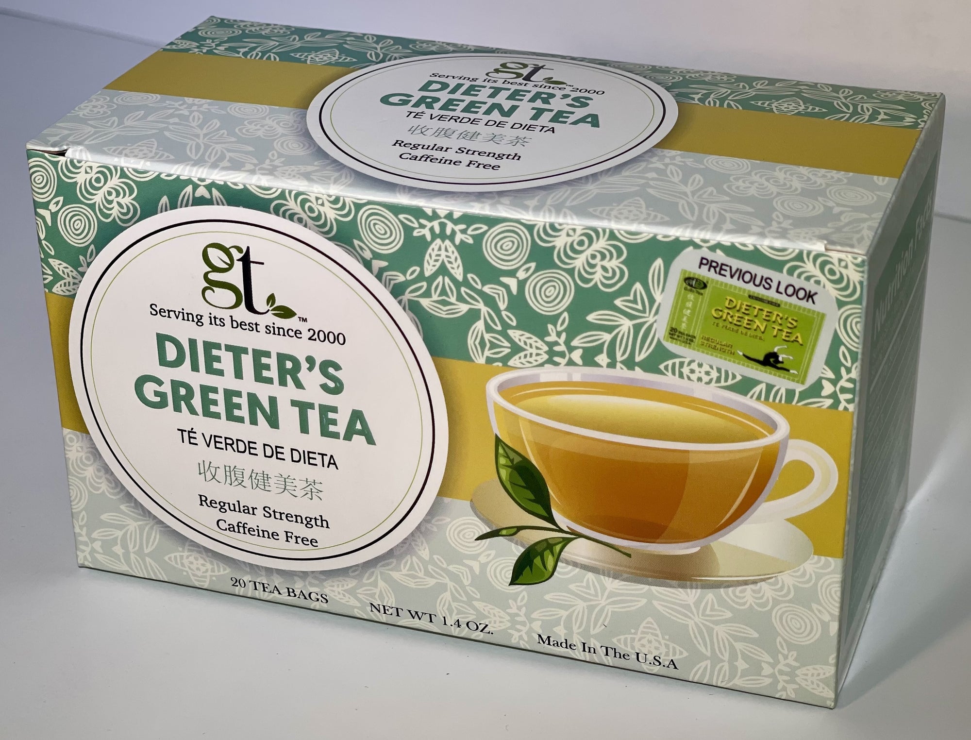 Dieter's Green Tea (Regular Strength)