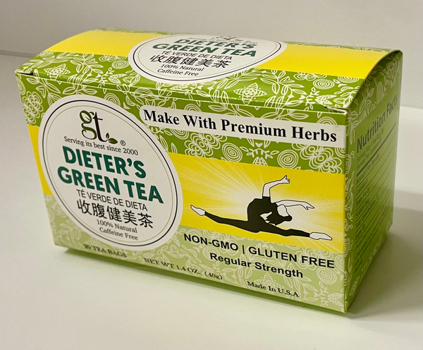 Dieter's Green Tea (Regular Strength) - GT - GoTo Tea by New