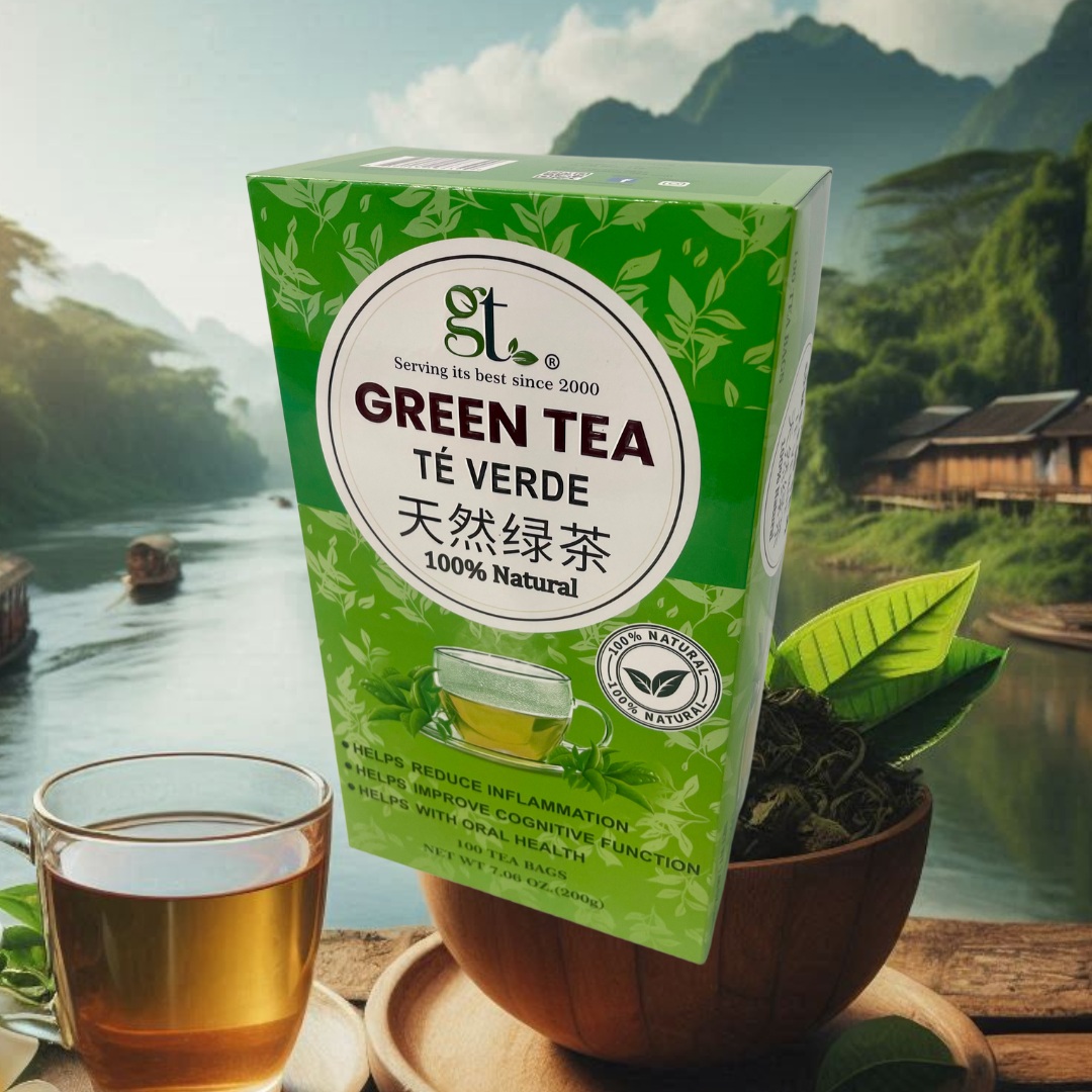 Natural Green Tea (100 Tea Bags)