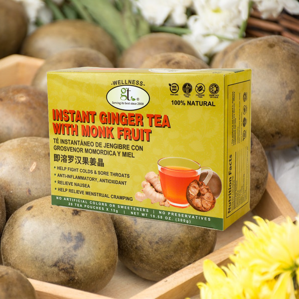 Instant Ginger with Monk Fruit Tea Care Package - GT - GoTo Tea by Instant Ginger with Monk Fruit Tea Care Package - GT - GoTo Tea by