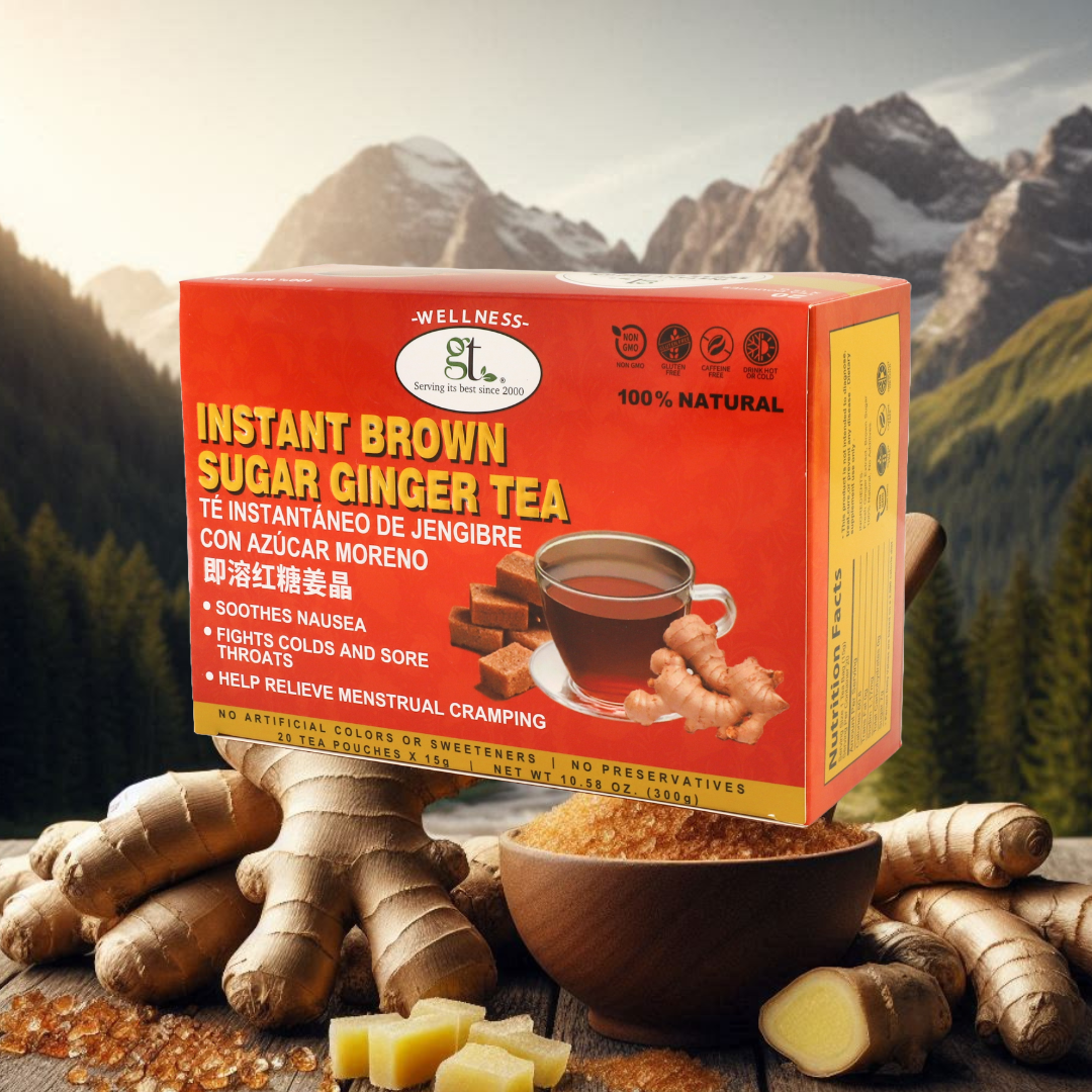 Ginger Tea Posts Instant Brown Sugar Ginger Tea Care Package - GT - GoTo Tea by New ...