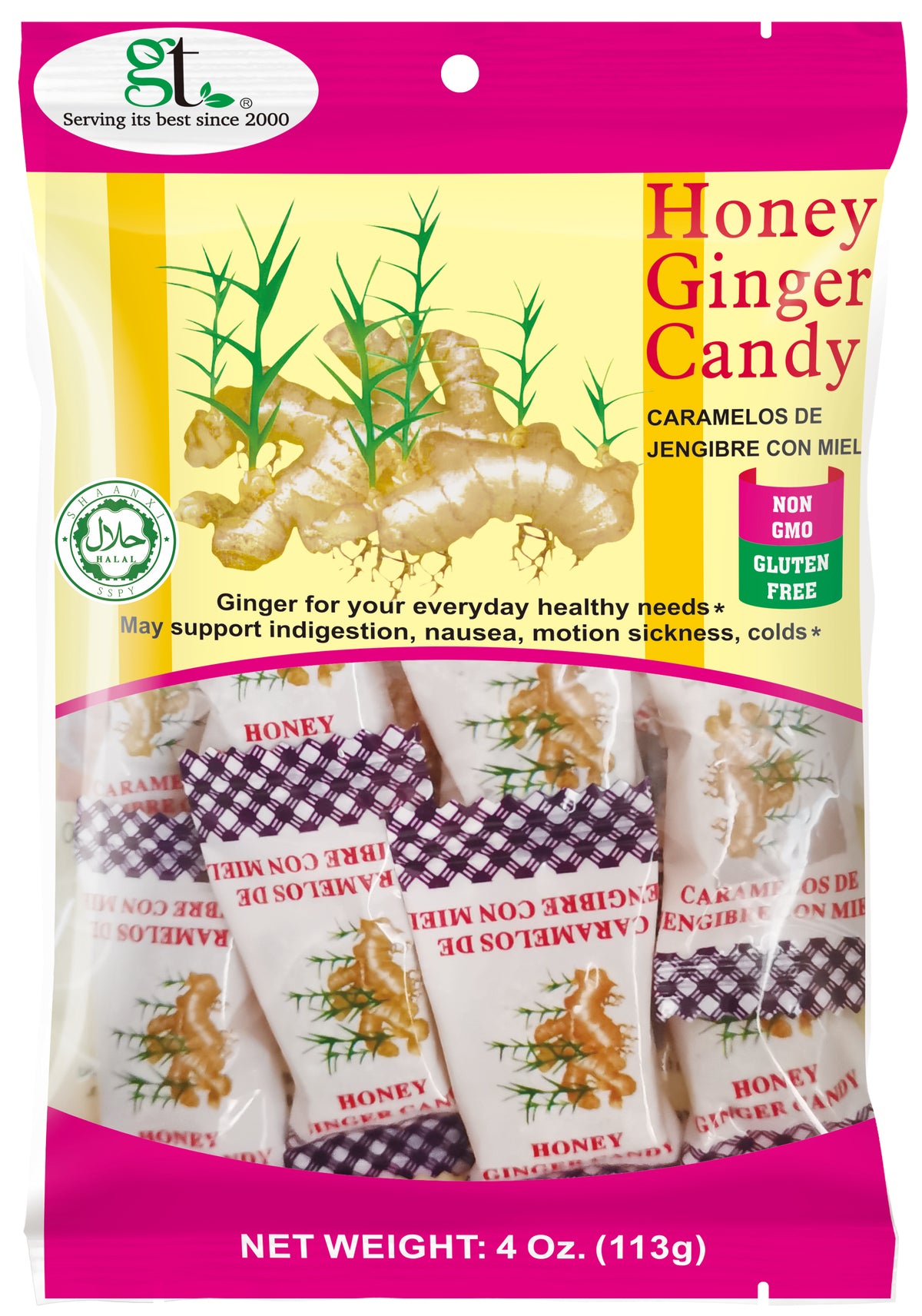 Honey Ginger Candy