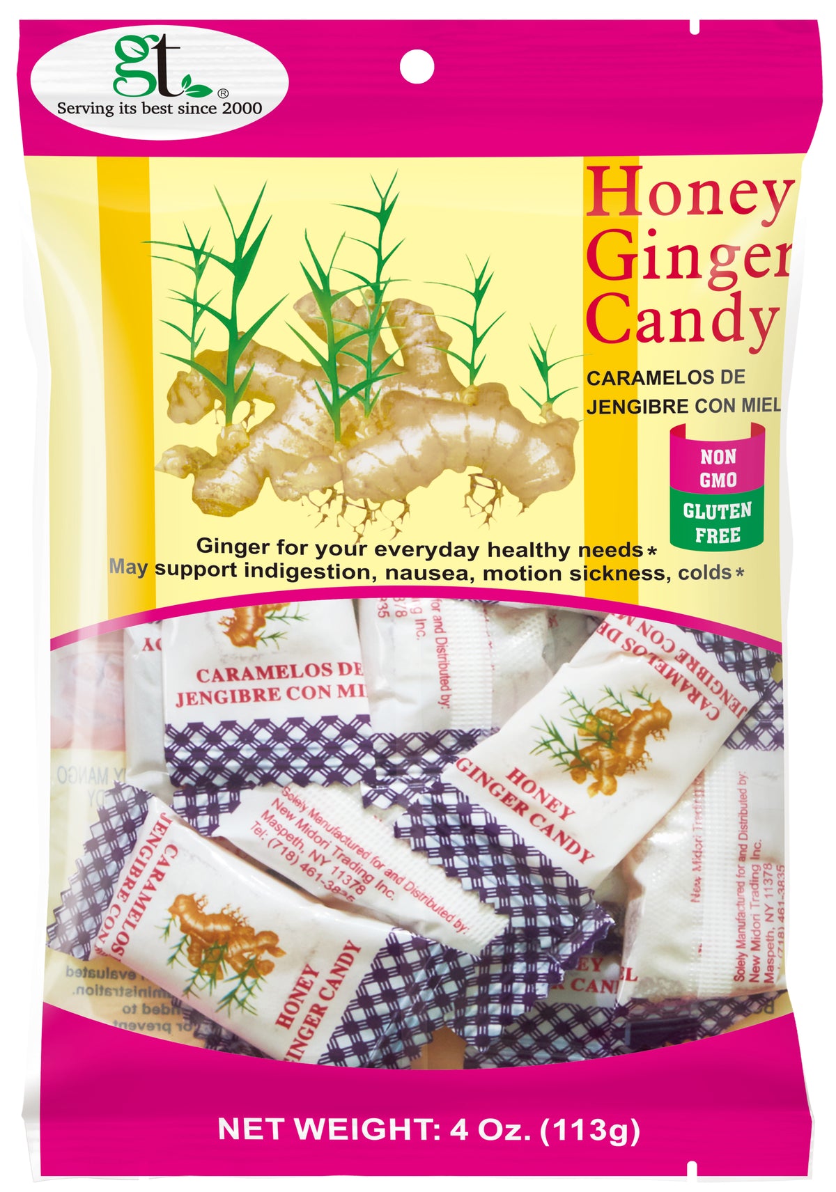 Honey Ginger Candy