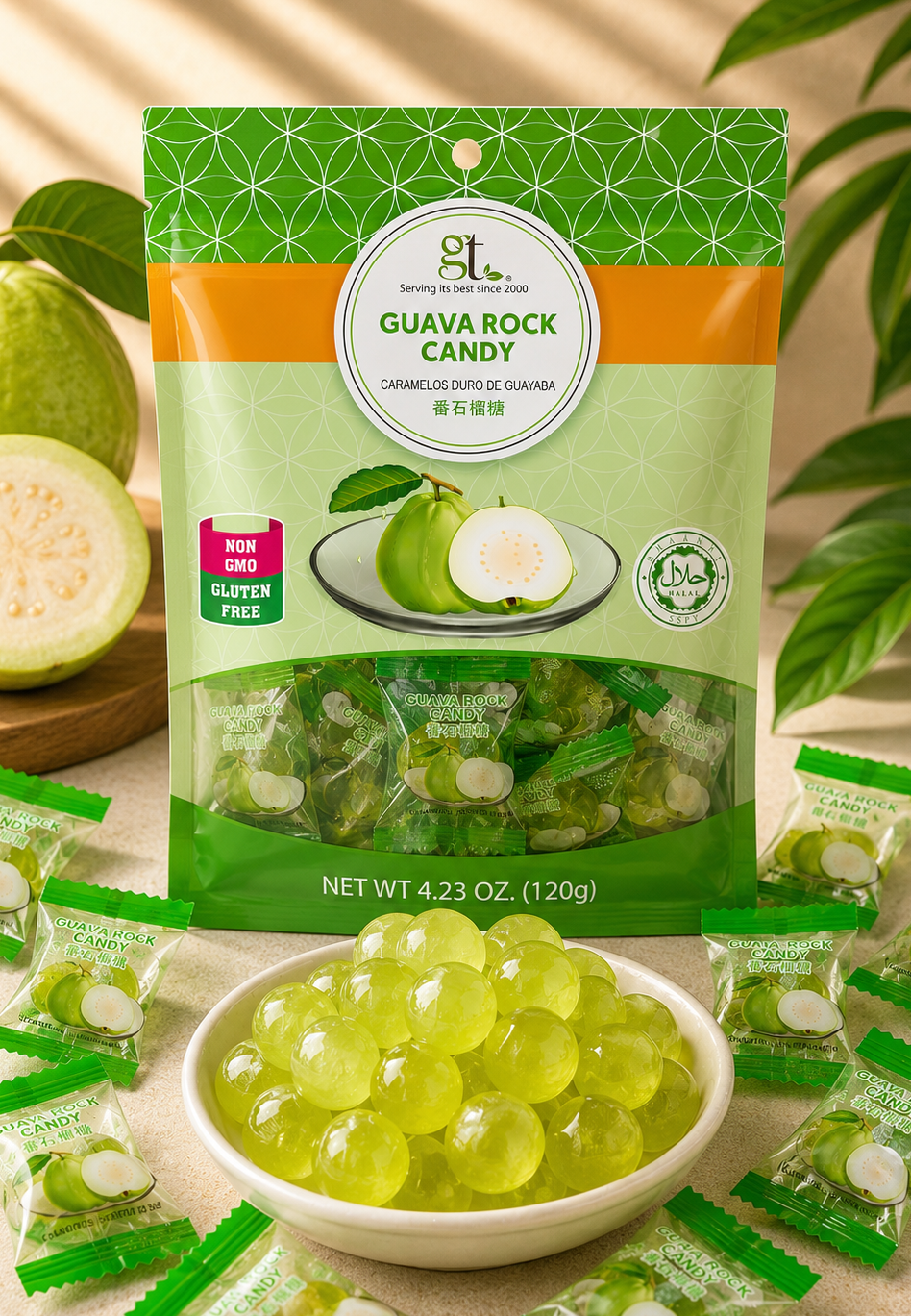 Guava Rock Candy