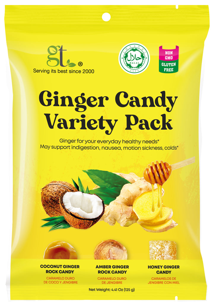 Ginger Candy Variety Pack - GT - GoTo Tea by New Midori Trading Inc.