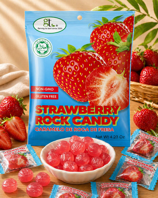 Strawberry Rock Candy - GT - GoTo Tea by New Midori Trading Inc.