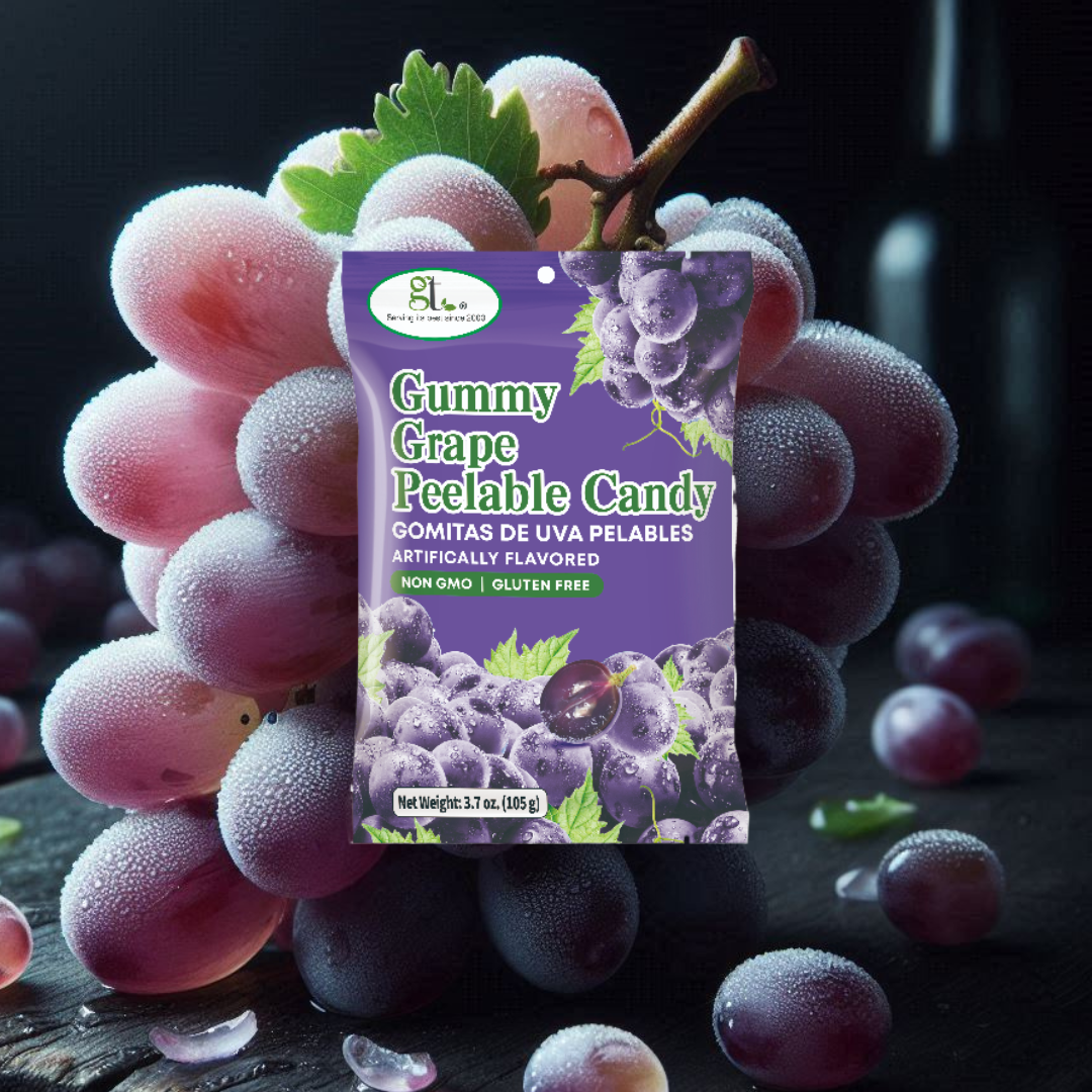Gummy Grape Peelable Candy