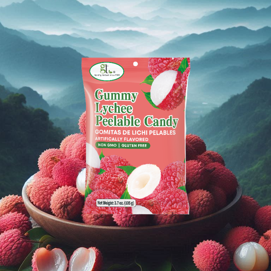 Gummy Lychee Peelable Candy