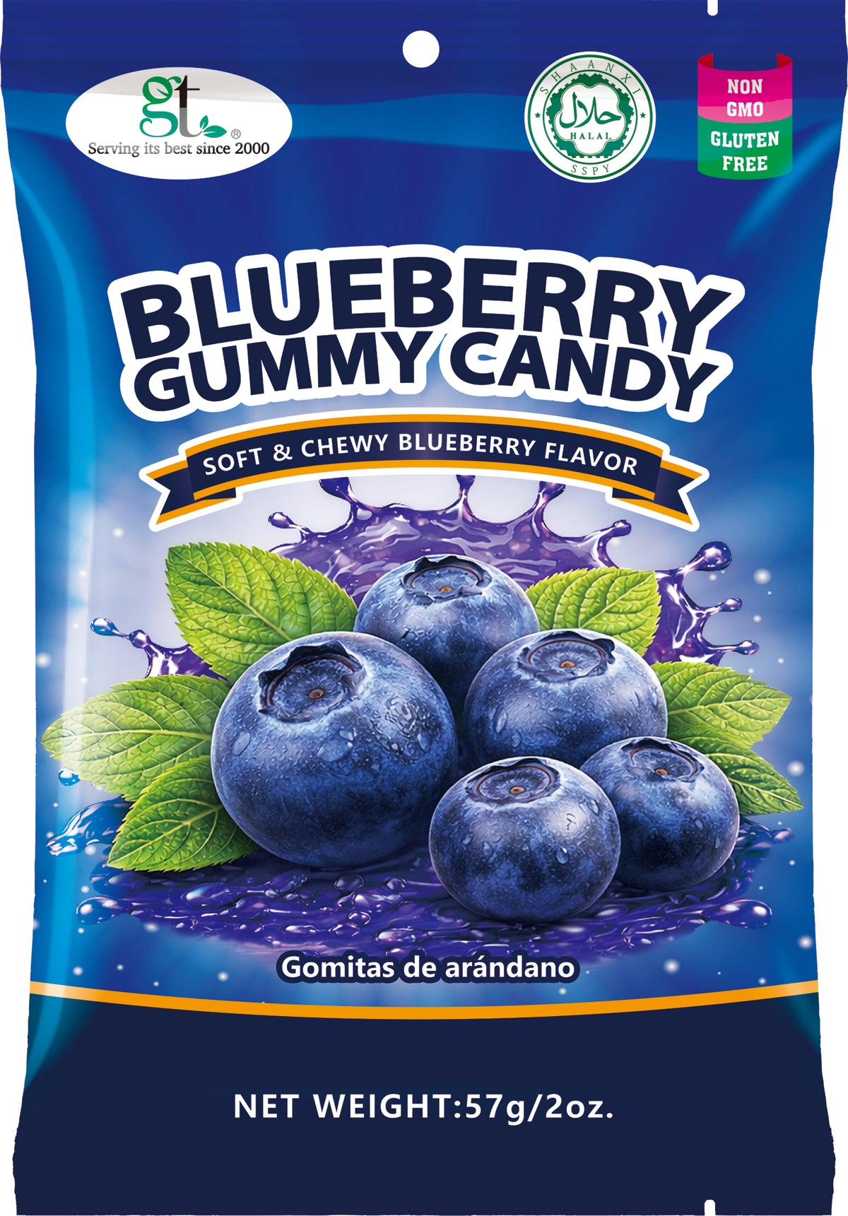 Blueberry Gummy Candy