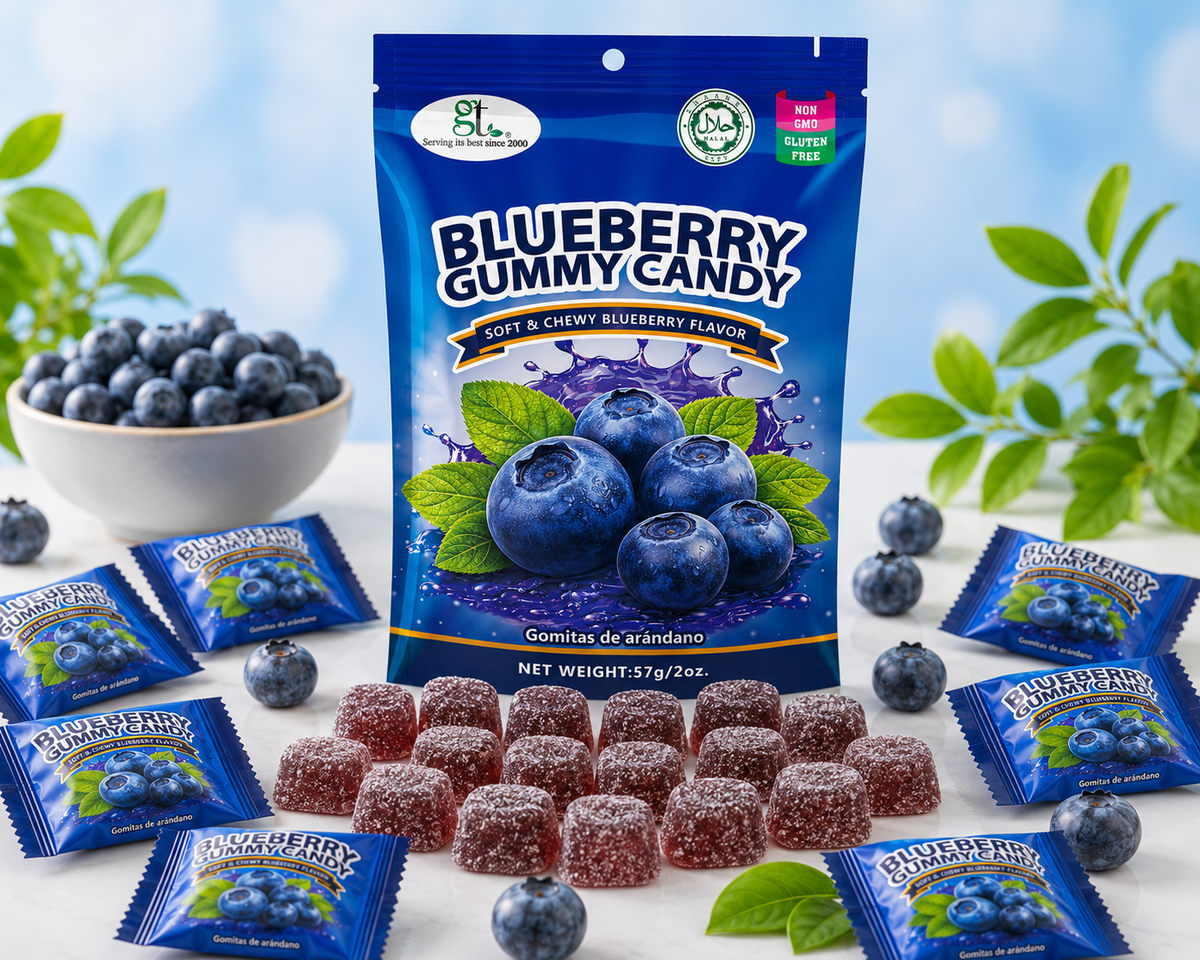 Blueberry Gummy Candy
