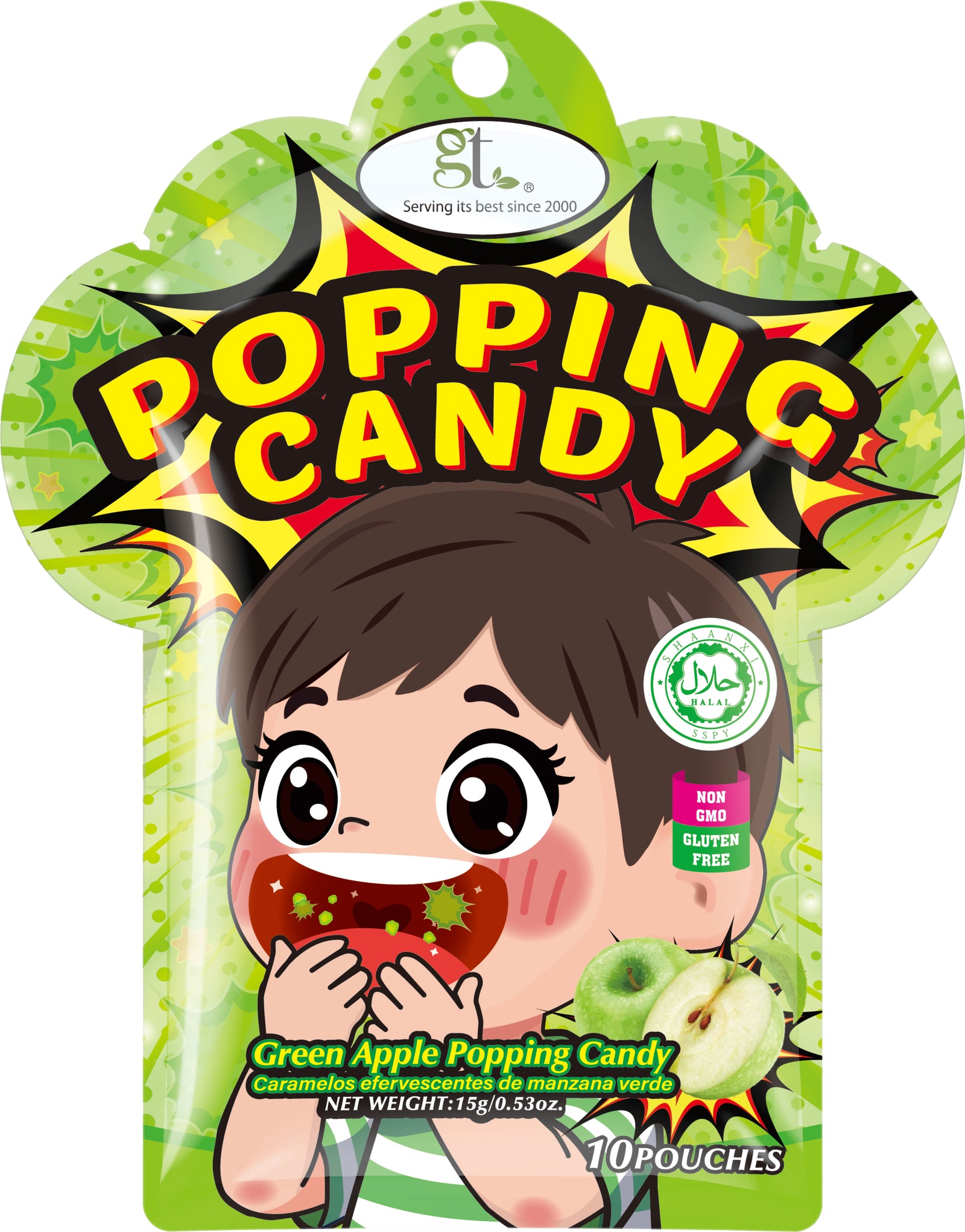Green Apple Popping Candy