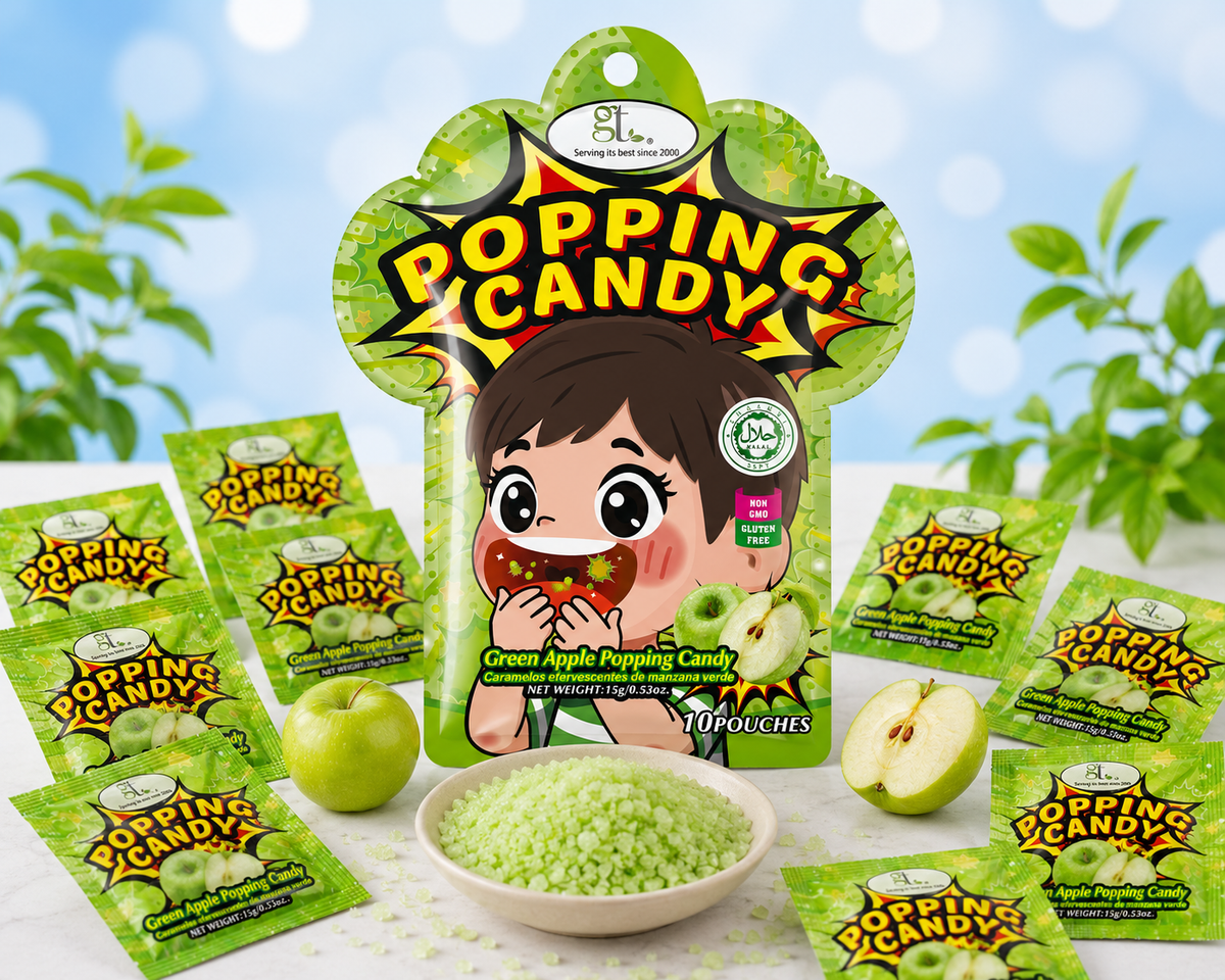 Green Apple Popping Candy