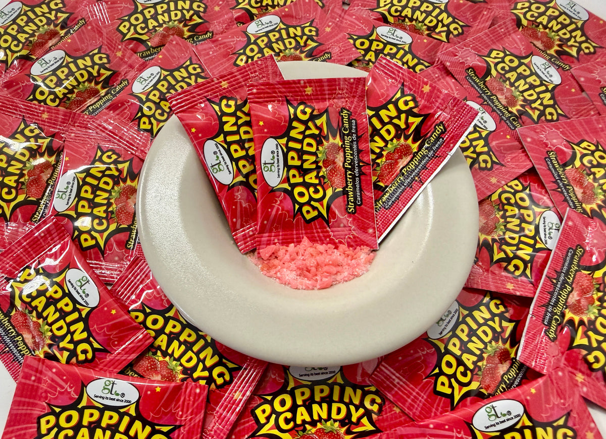 Strawberry Popping Candy