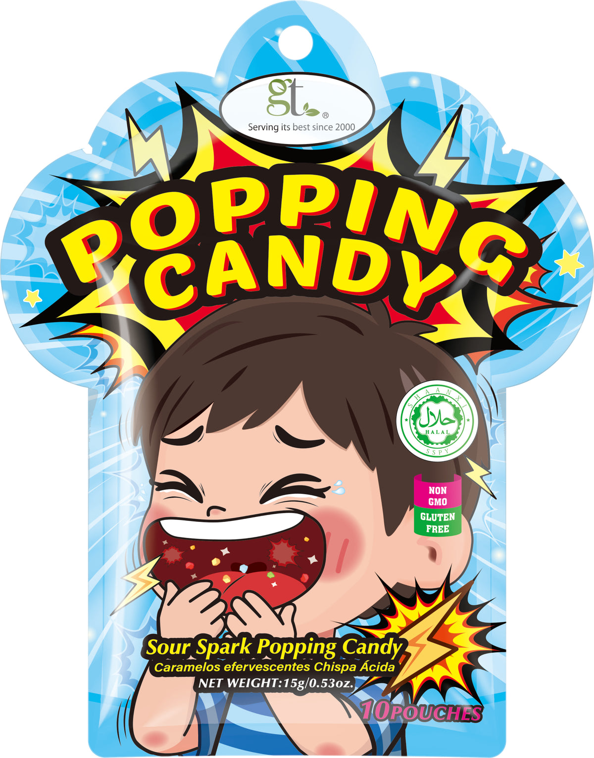 Sour Spark Popping Candy