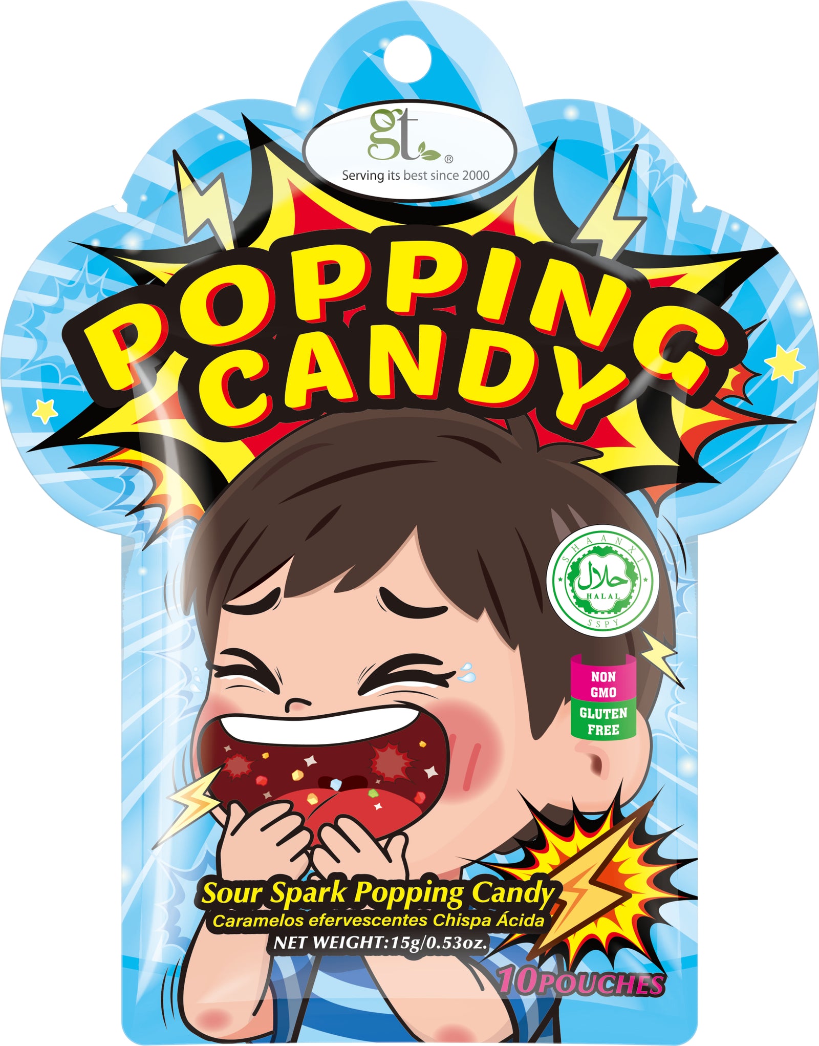 Sour Spark Popping Candy