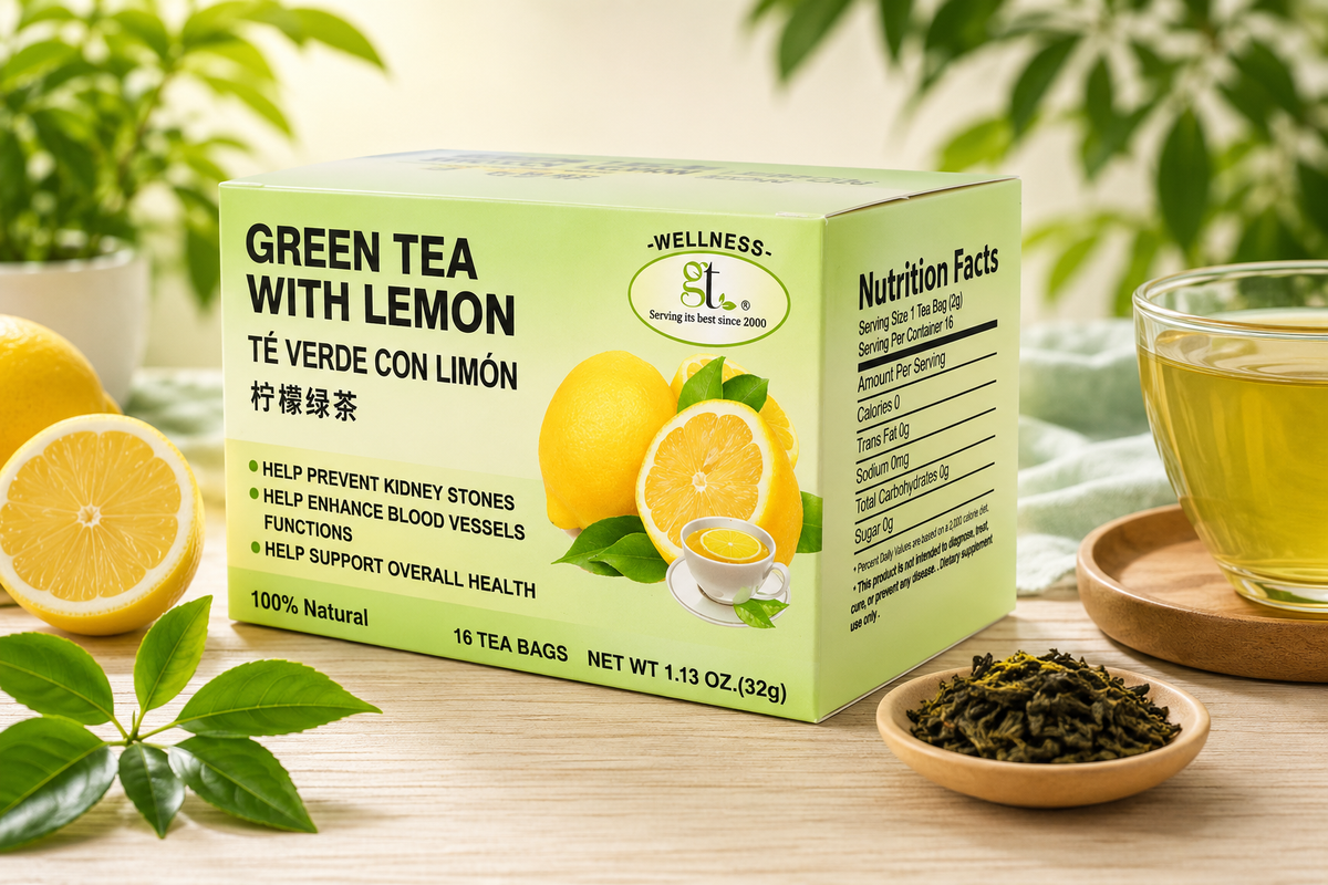 Green Tea With Lemon