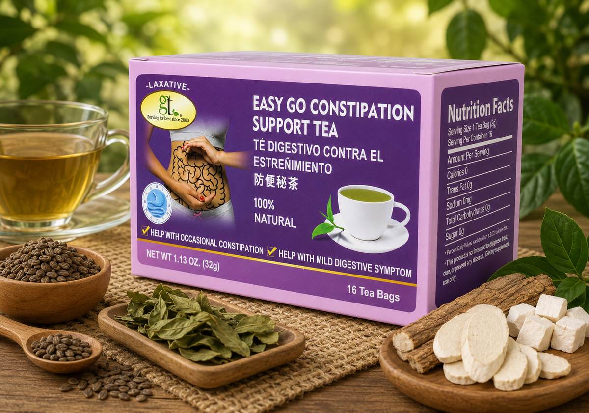 Easy Go Constipation Support Tea