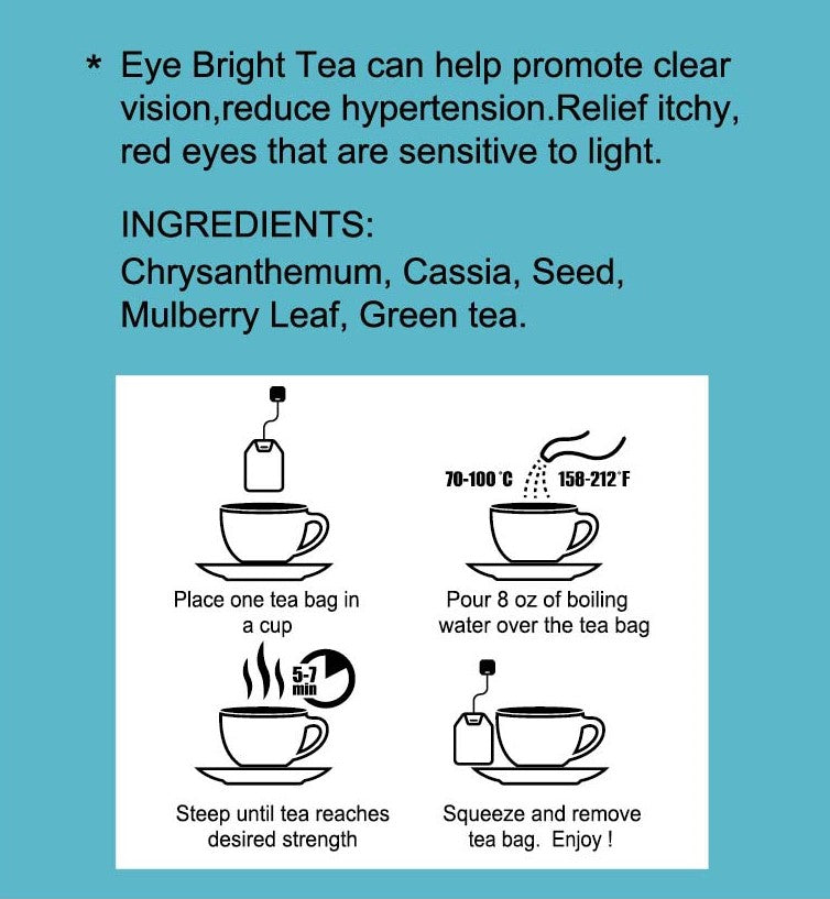 Eye Bright Tea - GT - GoTo Tea by New Midori Trading Inc.