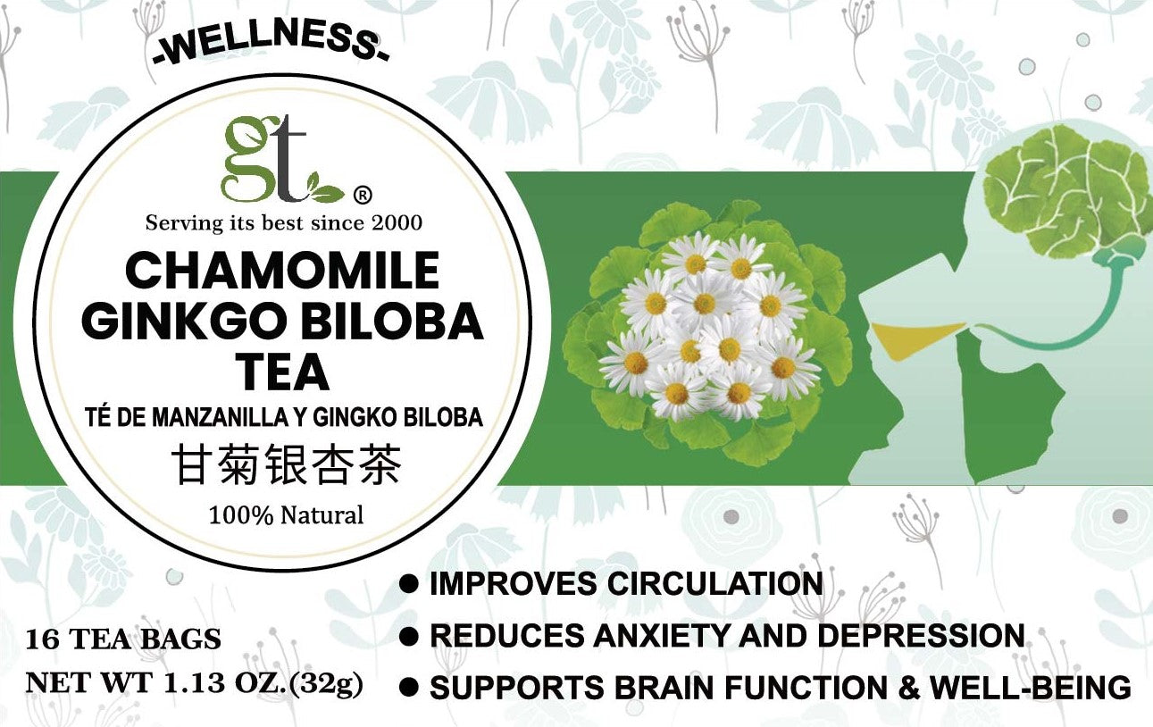 Chamomile Ginkgo Biloba Tea