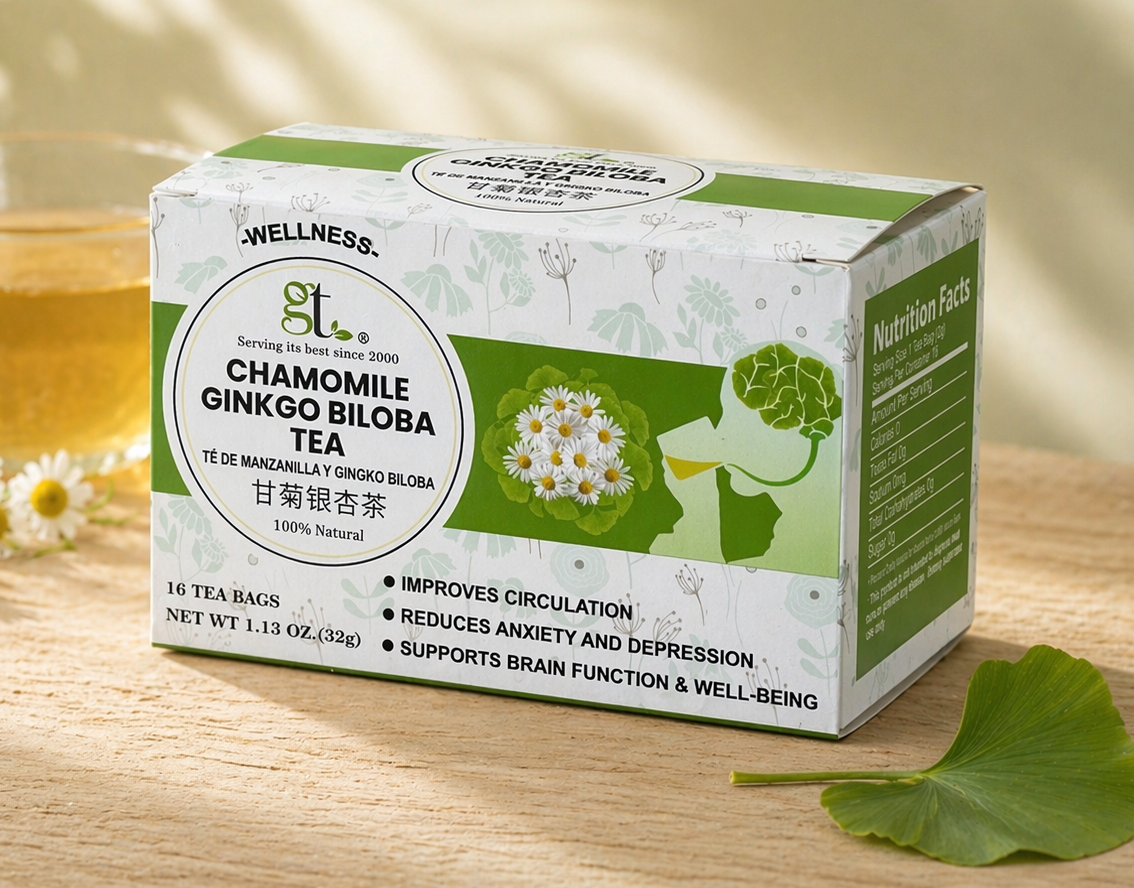 Chamomile Ginkgo Biloba Tea