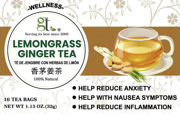 Lemongrass Ginger Tea - GT - GoTo Tea by New Midori Trading Inc.