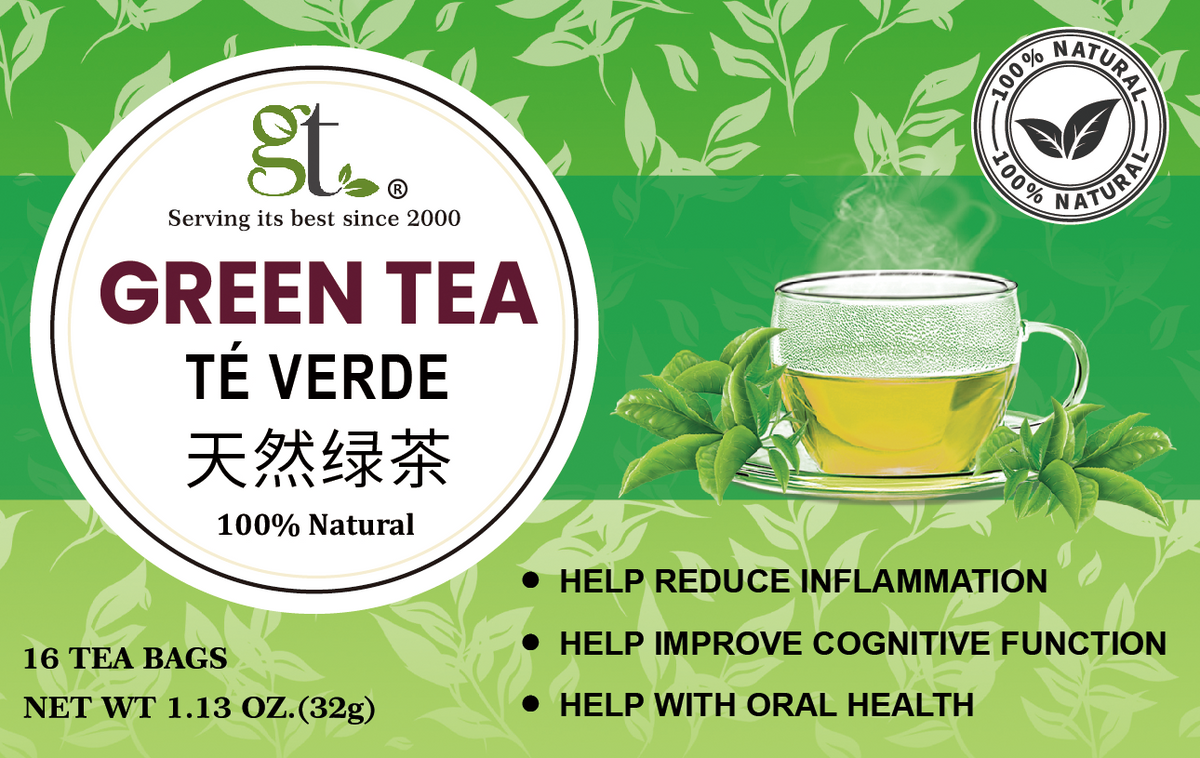 Natural Green Tea (16 Tea Bags)