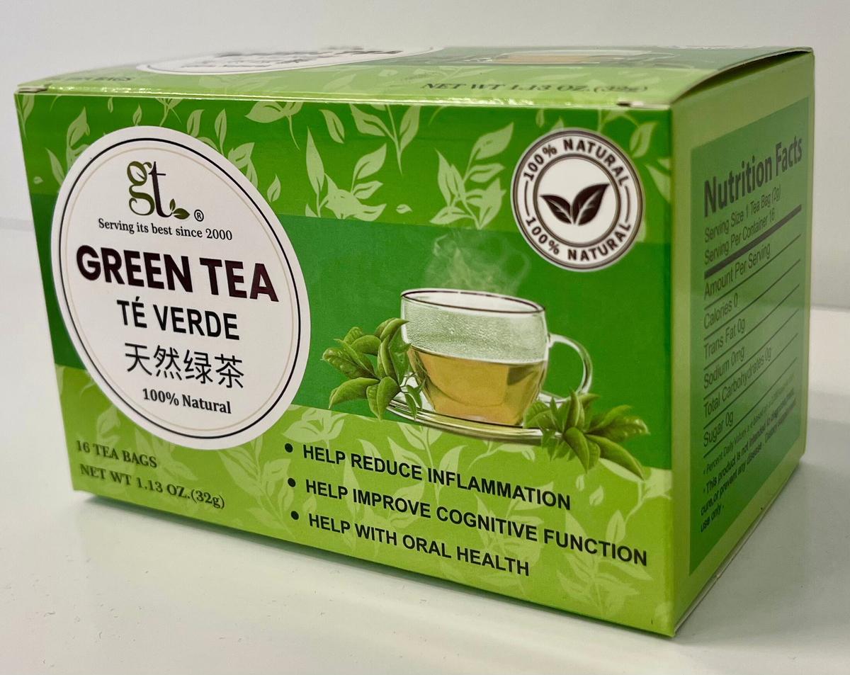Natural Green Tea (16 Tea Bags)