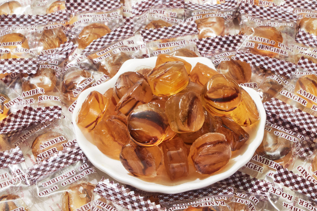 Amber Ginger Rock® Candy