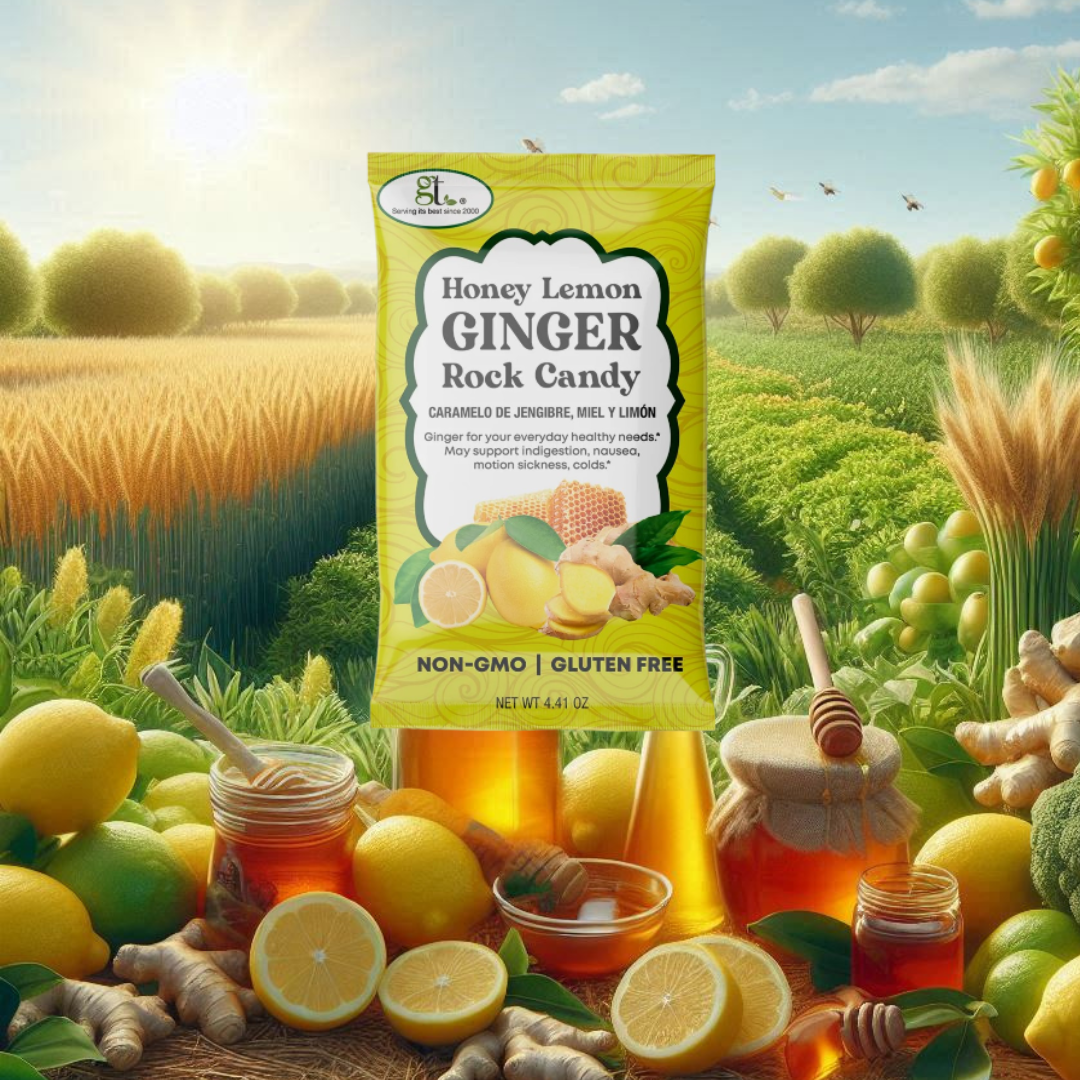 Honey Lemon Ginger Rock Candy - GT - GoTo Tea by New Midori Honey Lemon Ginger Rock Candy - GT - GoTo Tea by New Midori