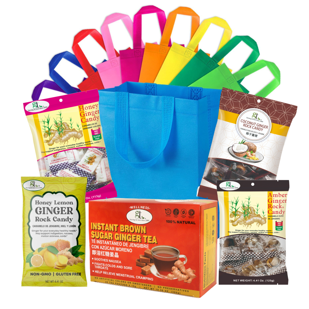 Instant Brown Sugar Ginger Tea Care Package