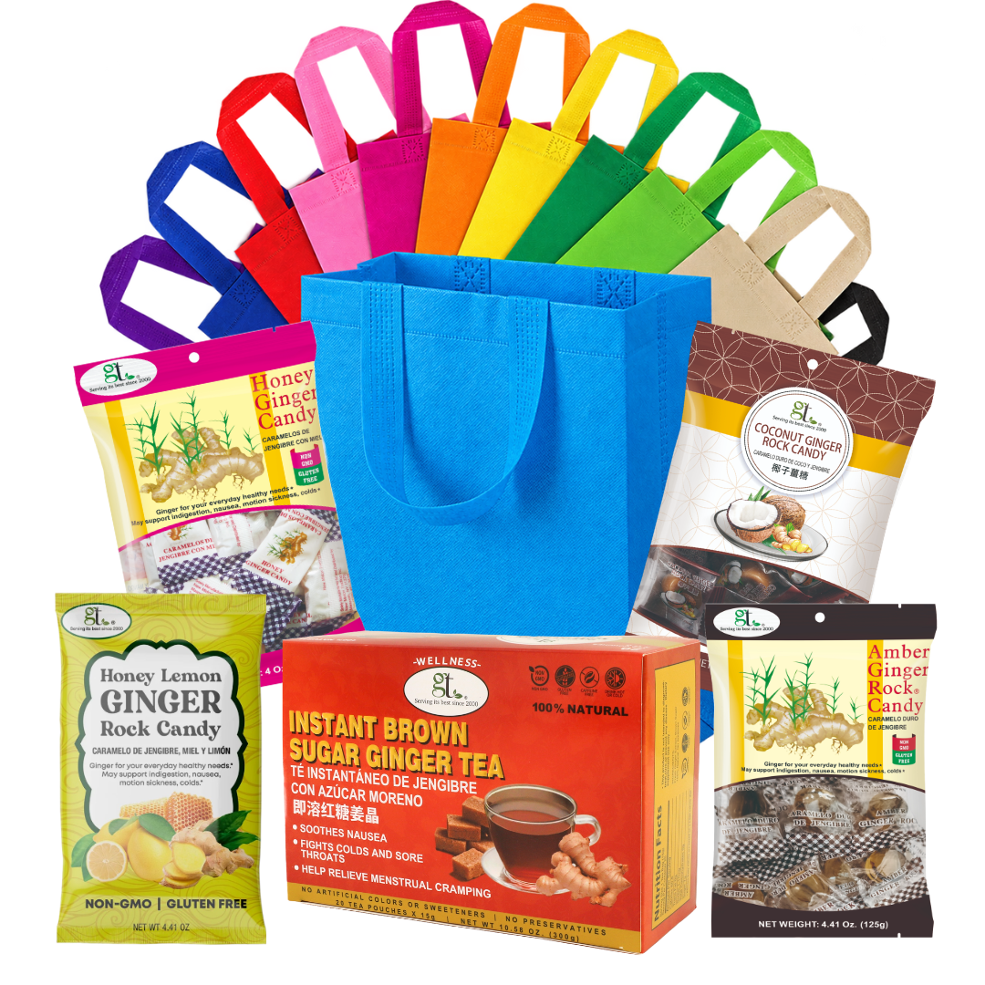 Instant Brown Sugar Ginger Tea Care Package