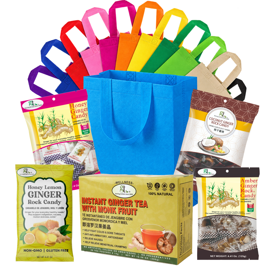 Instant Ginger with Monk Fruit Tea Care Package