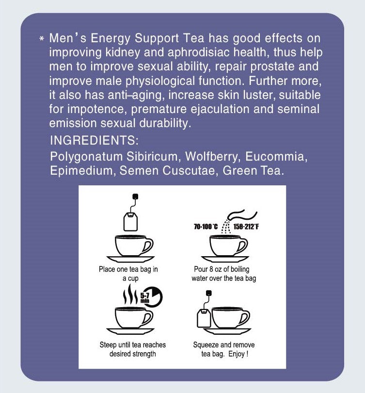 Men&#39;s Energy Support Tea