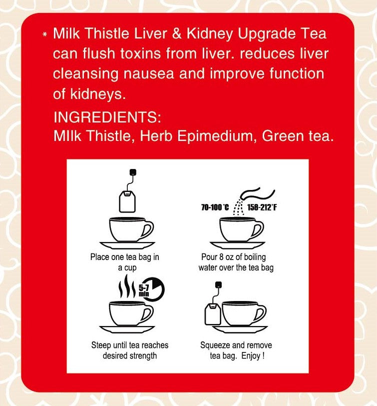 Milk Thistle Liver &amp; Kidney Upgrade Tea