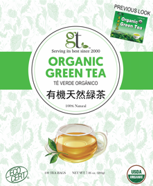 Organic Green Tea (100 Tea Bags)