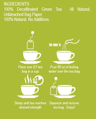 Decaffeinated Chinese Green Tea