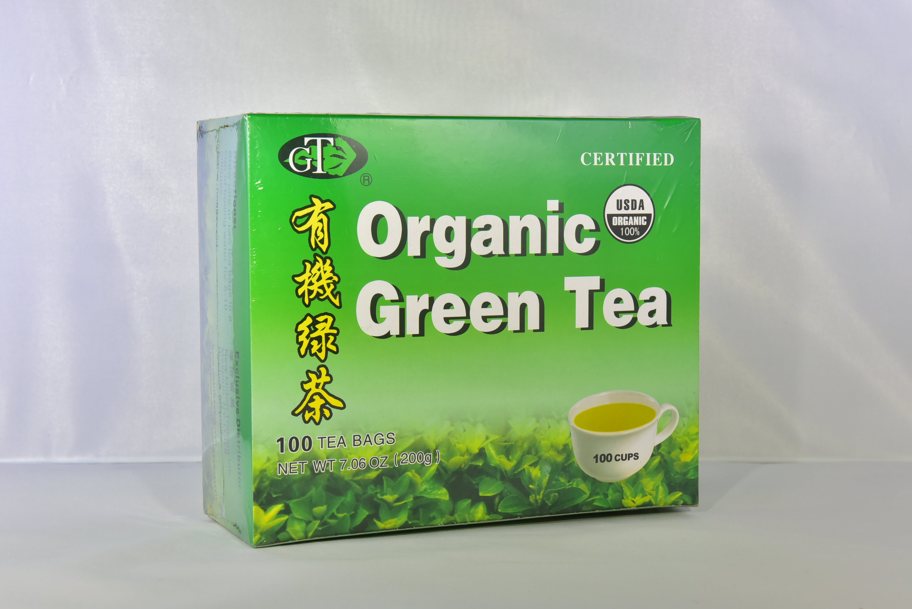 Organic Green Tea (100 Tea Bags) - GT - GoTo Tea by New Midori Trading Inc.