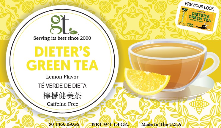 Dieter's Green Tea Lemon Flavor